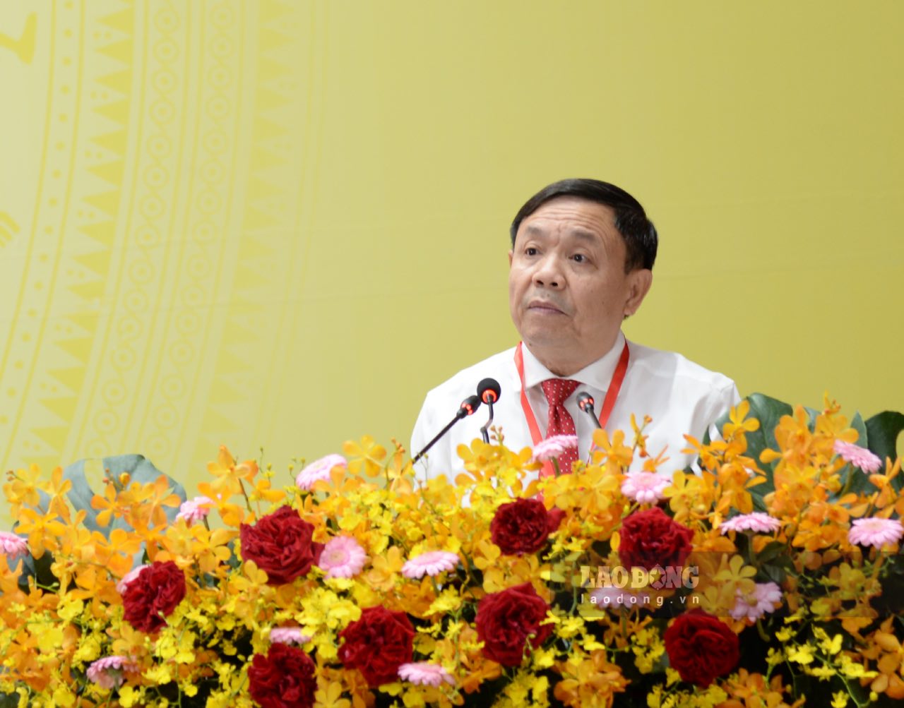 Ong Phan Van Thang - Pho Bi thu Tinh uy, Chu tich Uy ban Mat tran To quoc Viet Nam tinh Dong Thap. Anh: Thanh Nhan