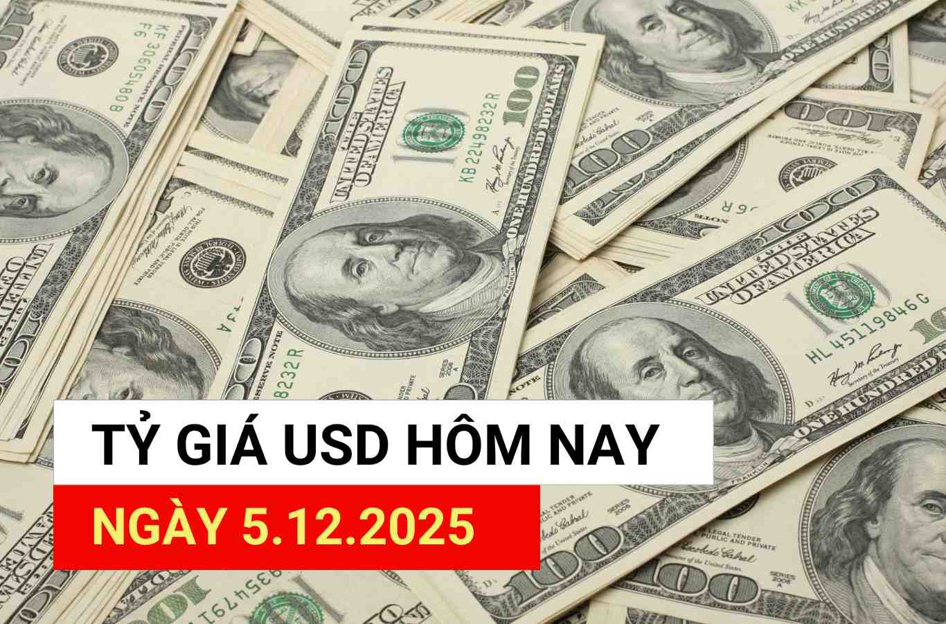 USD exchange rate today 5.12.2025.