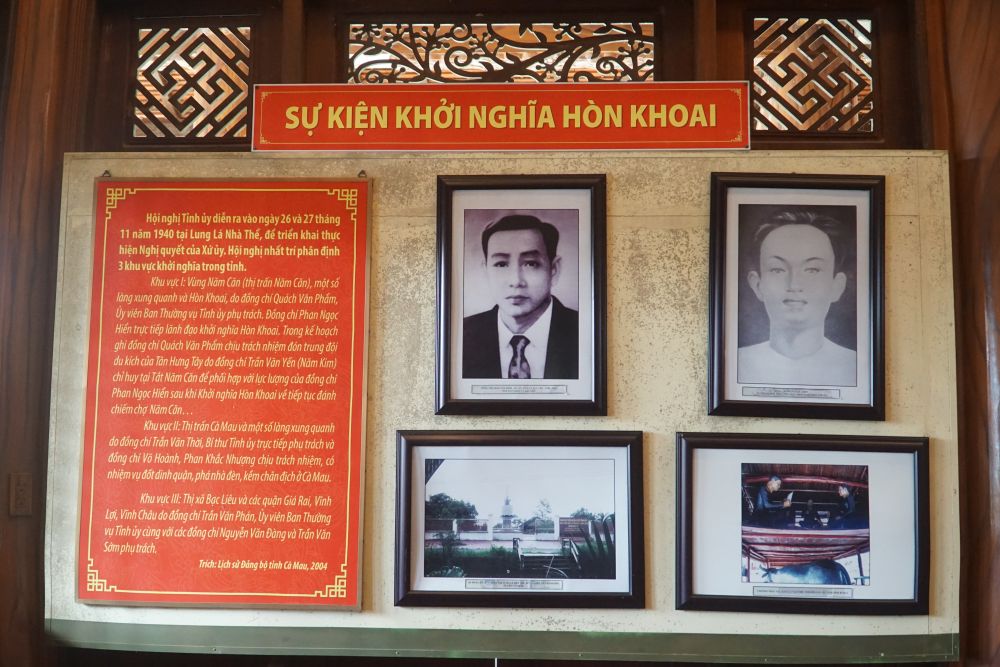 Nhung nguoi anh hung trong khoi nghia Hon Khoai. Anh: Nhat Ho