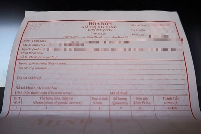 A partir del 16 de enero de 2026 la venta de facturas puede ser multada con hasta 50 millones de VND. Foto ilustrativa: Thanh An