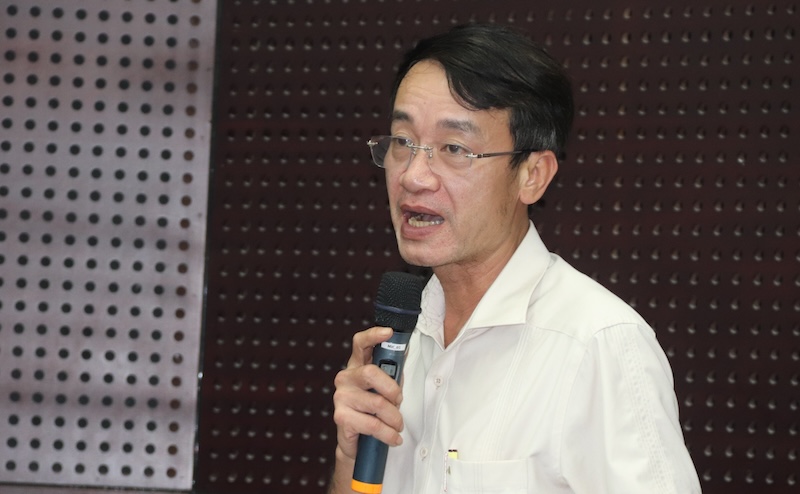 Ong Nguyen Truong Son – Pho Giam doc So Nong nghiep va Moi truong TP Da Nang. Anh: Nguyen Linh
