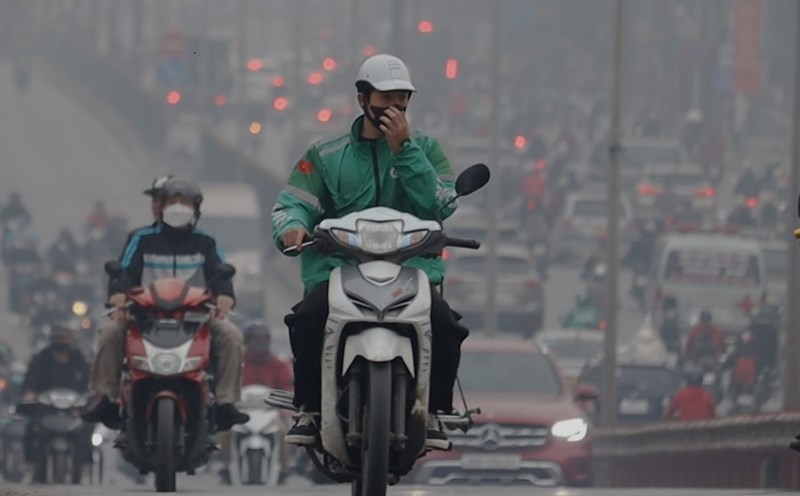 PM2.5 fine dust can cause stroke, respiratory diseases, and cardiovascular diseases. Photo: LDO