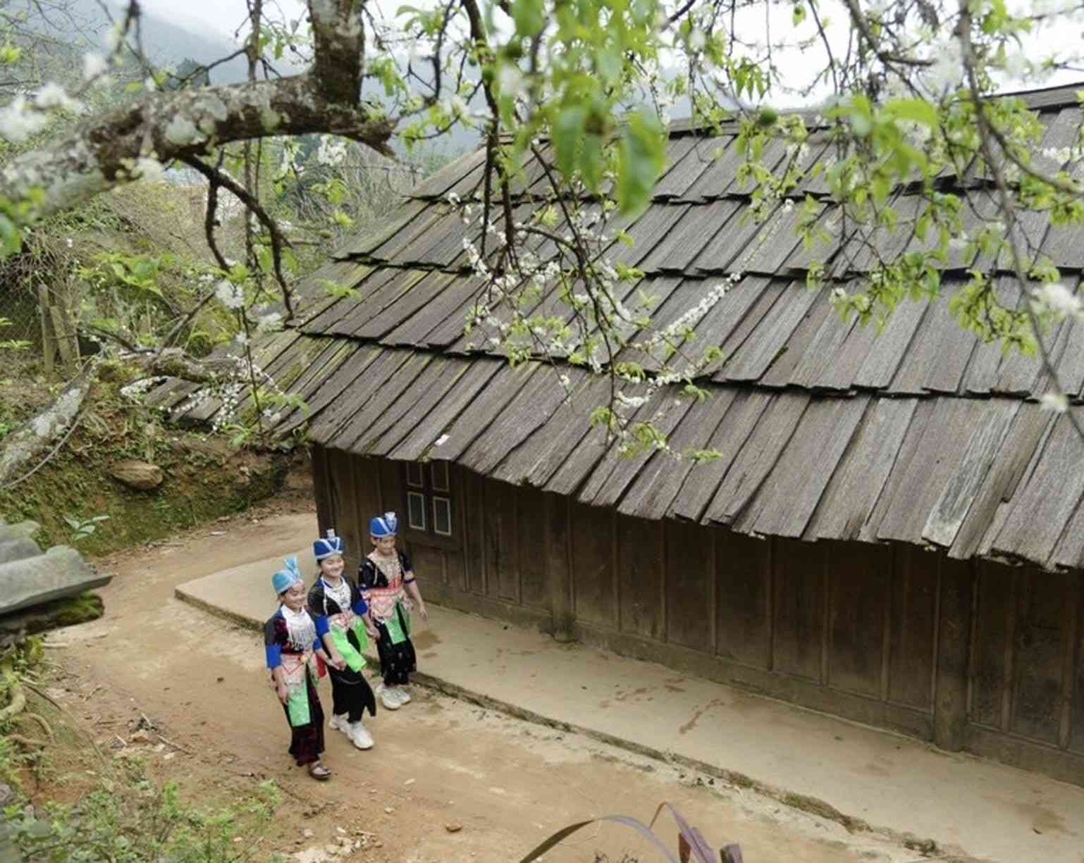 Bản Huồi Giảng 1, xã Mường Xén, tỉnh Nghệ An. Ảnh: Hồ Nhật Thanh