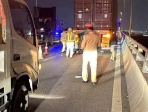 Before the accident. Photo: Hai Phong City Traffic Safety Committee