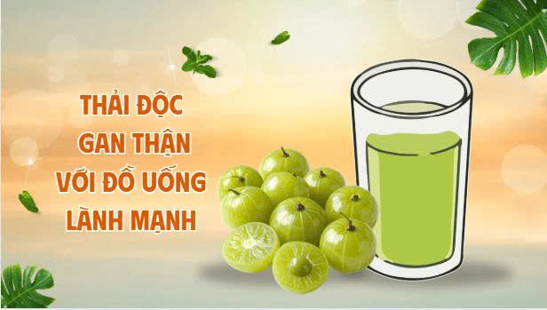 Detoxify the liver and kidneys with healthy drinks