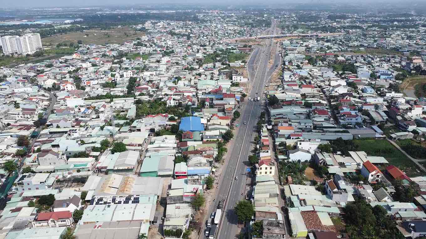 Duong Vo Nguyen Giap ket noi cao toc Bien Hoa - Vung Tau. Anh: HAC