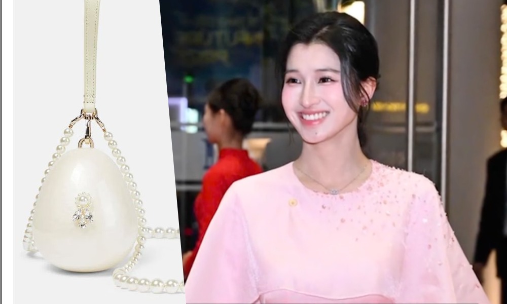 A hau Phuong Nhiの特別なハンドバッグ。写真:Simone Rocha/ビデオから切り取る.