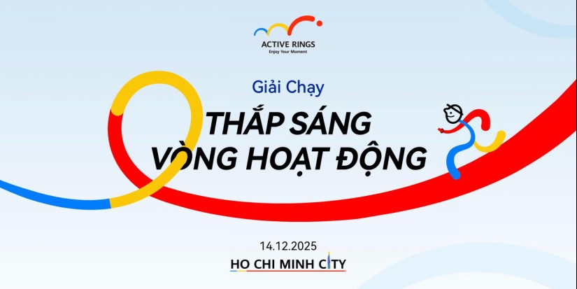 Huawei's Light Up Run returns with many exciting activities and attractive gifts. Photo: Huawei