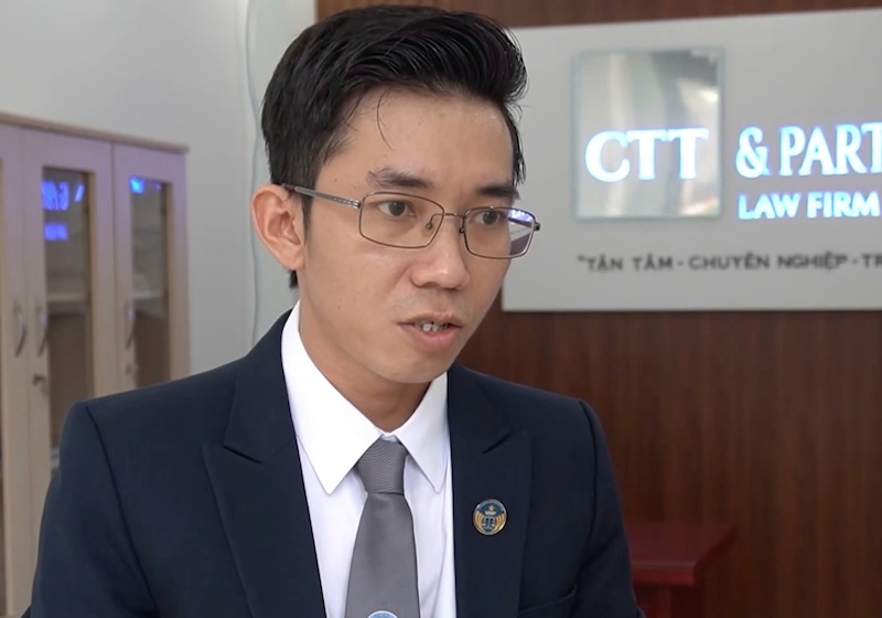 Luat su Le Xuan Canh – Giam doc dieu hanh Cong ty Luat TNHH CTTT va Cong su (Doan Luat su TP. Da Nang). Anh: My Linh