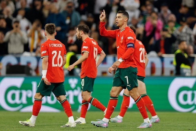 Ronaldo dang rat khao khat chuc vo dich World Cup. Anh: AFP