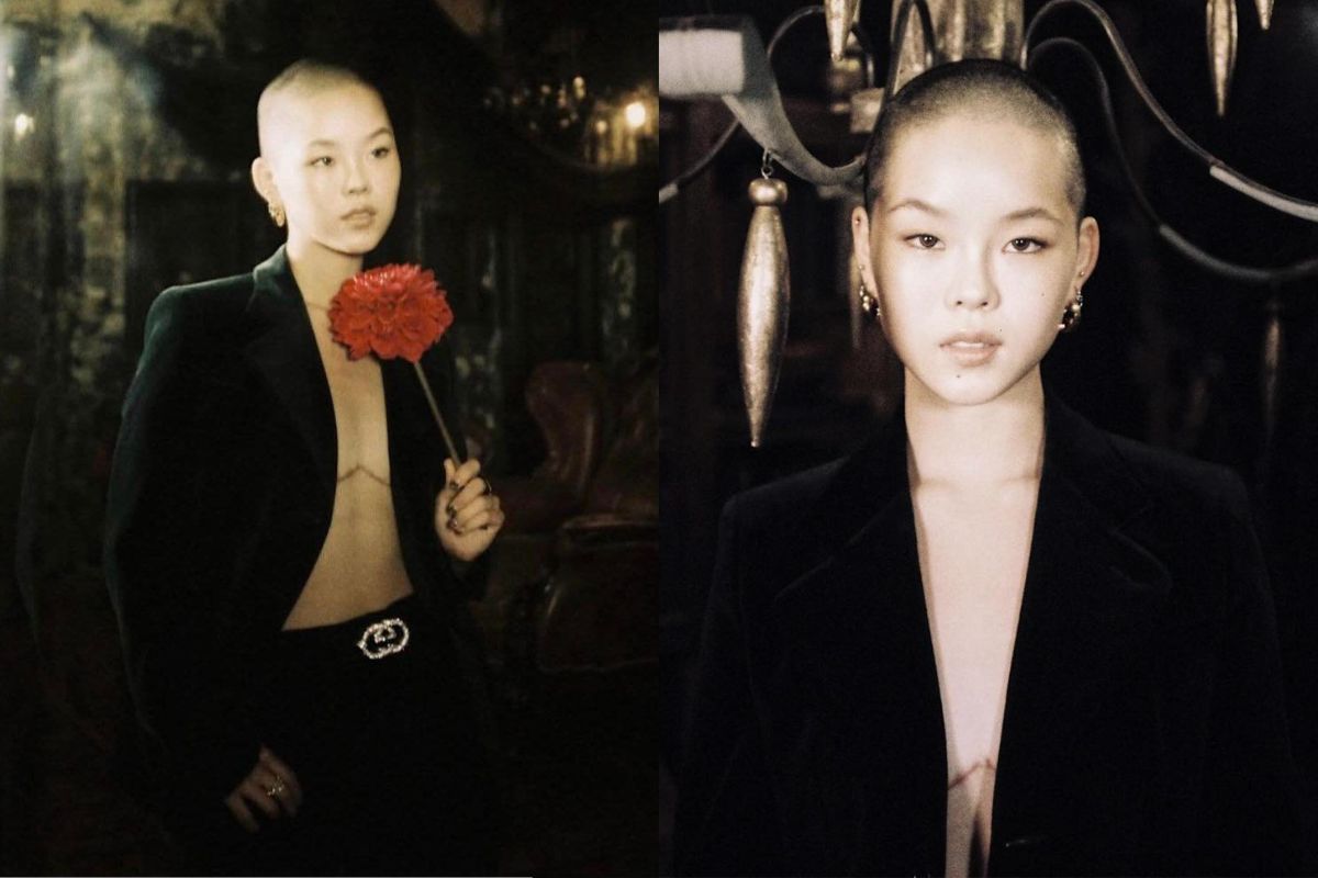 Rapper Cocona of XG. Photo: Lotto