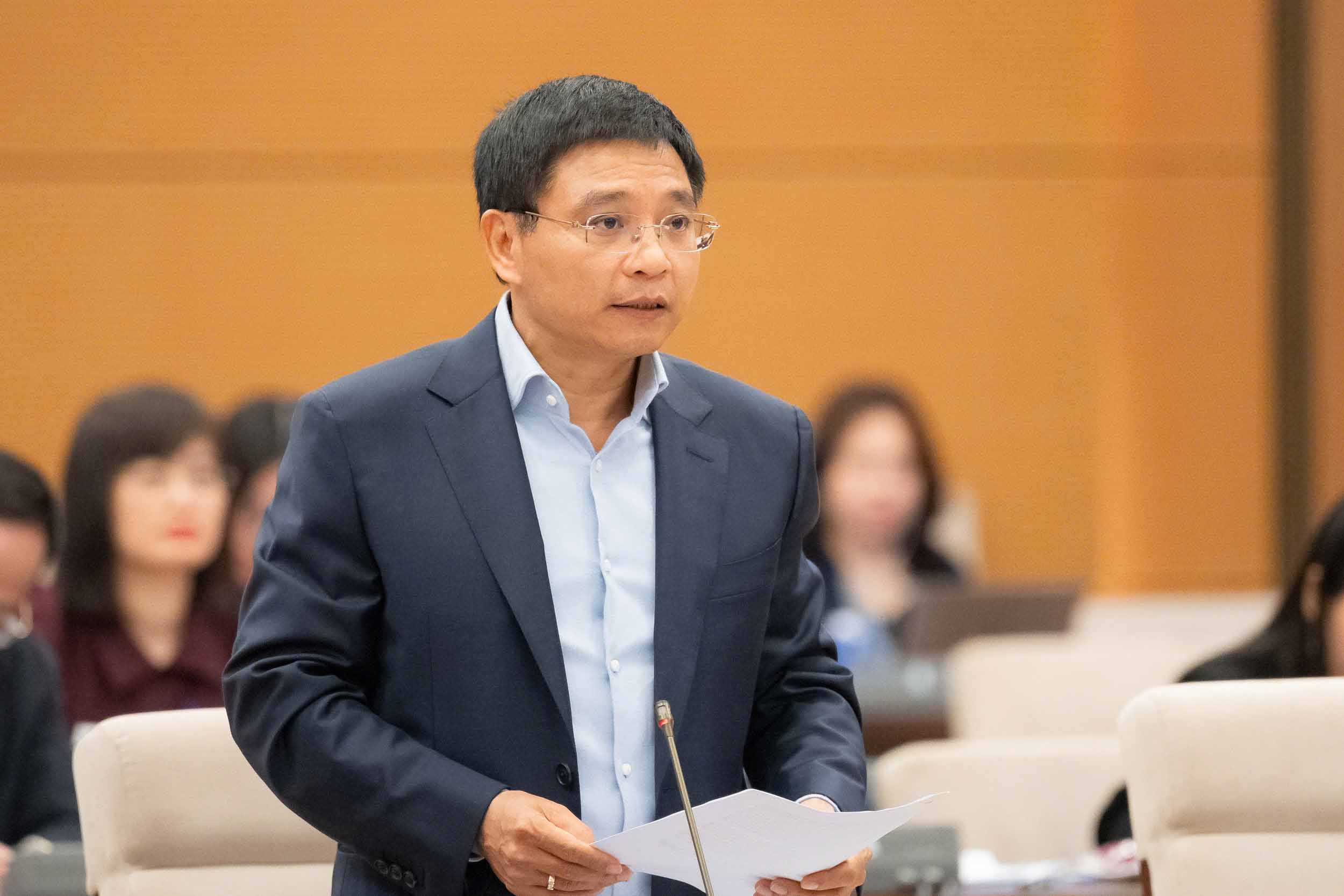 Bộ trưởng Bộ Tài chính Nguyễn Văn Thắng. Ảnh: Quochoi.vn