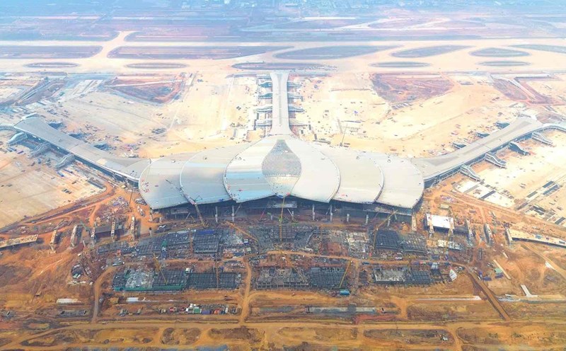 Du an san bay Long Thanh se don chuyen bay dau tien vao ngay 19.12 va dua vao khai thac nam 2026. Anh: Ha Anh Chien