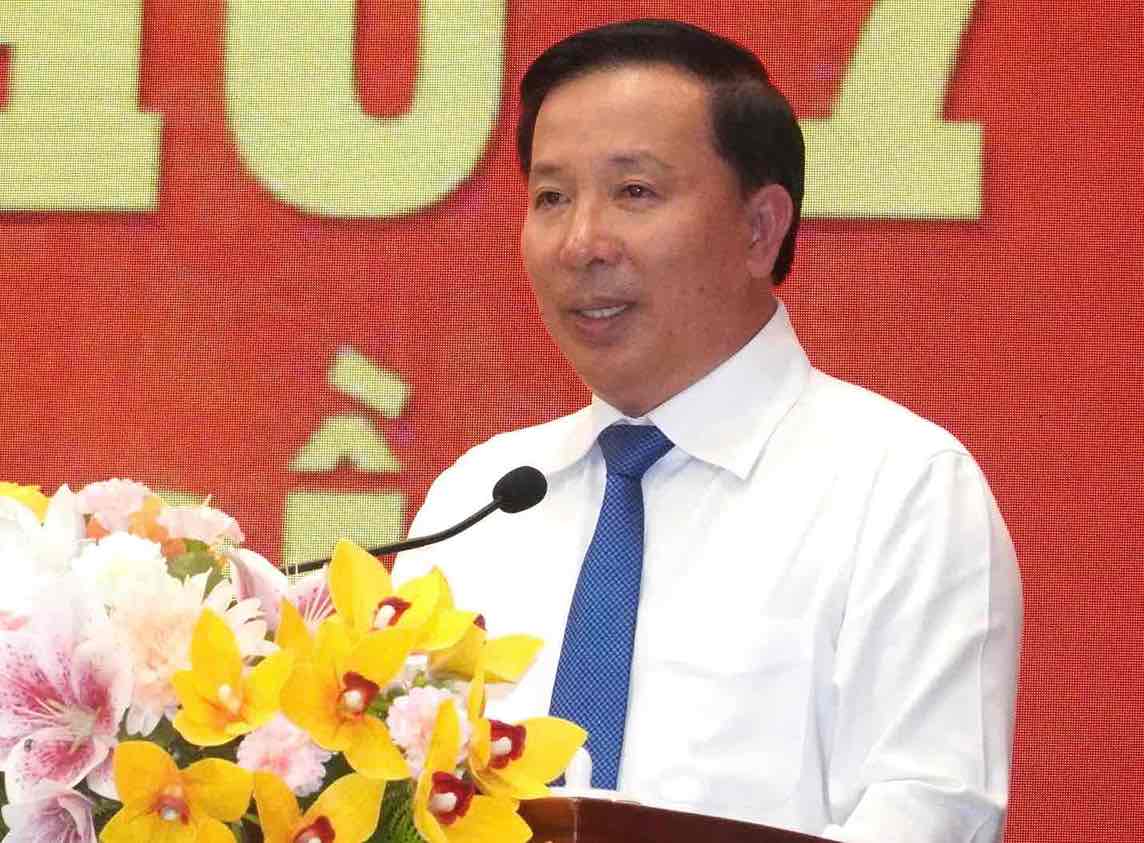 Chu tich UBND tinh Dong Nai Nguyen Van Ut. Anh: HAC