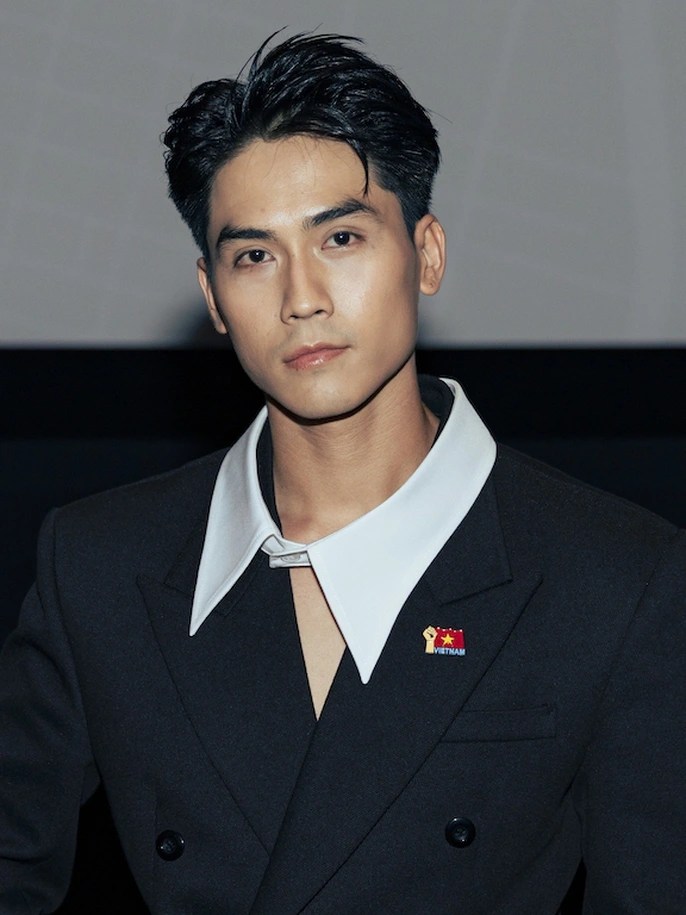 Dien vien Vo Dien Gia Huy. Anh: Nghe si cung cap.