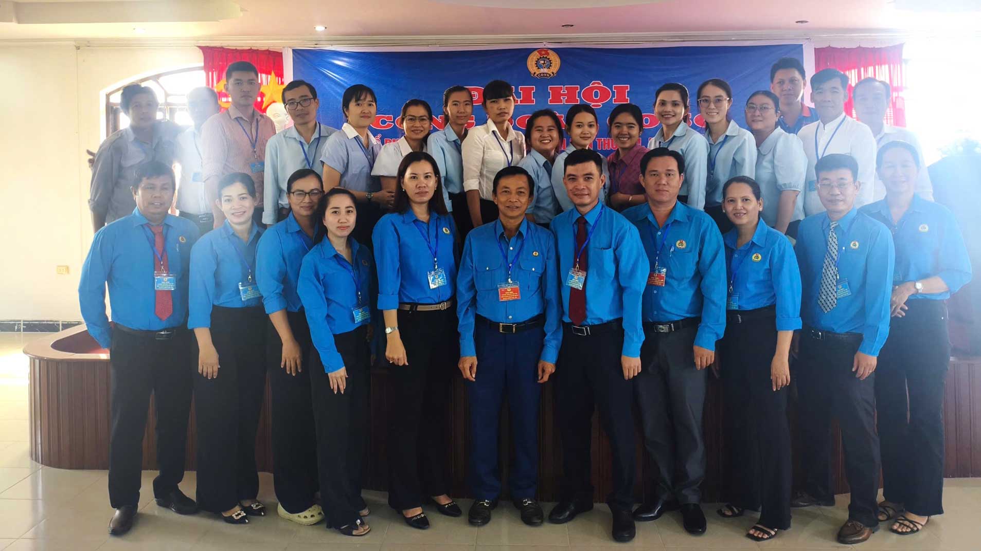Cong doan co so Cong ty Co phan Che bien thuy san Ut Xi to chuc thanh cong dai hoi lan thu VIII, nhiem ky 2025-2030. Anh: LDLD TP Can Tho