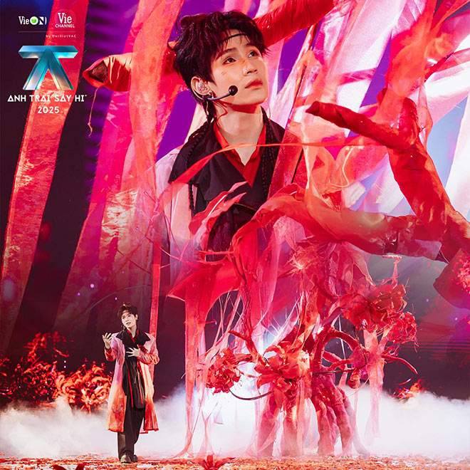 Ryn Lee với tiết mục “Giấc mộng vỡ“. Ảnh: Nhà sản xuất