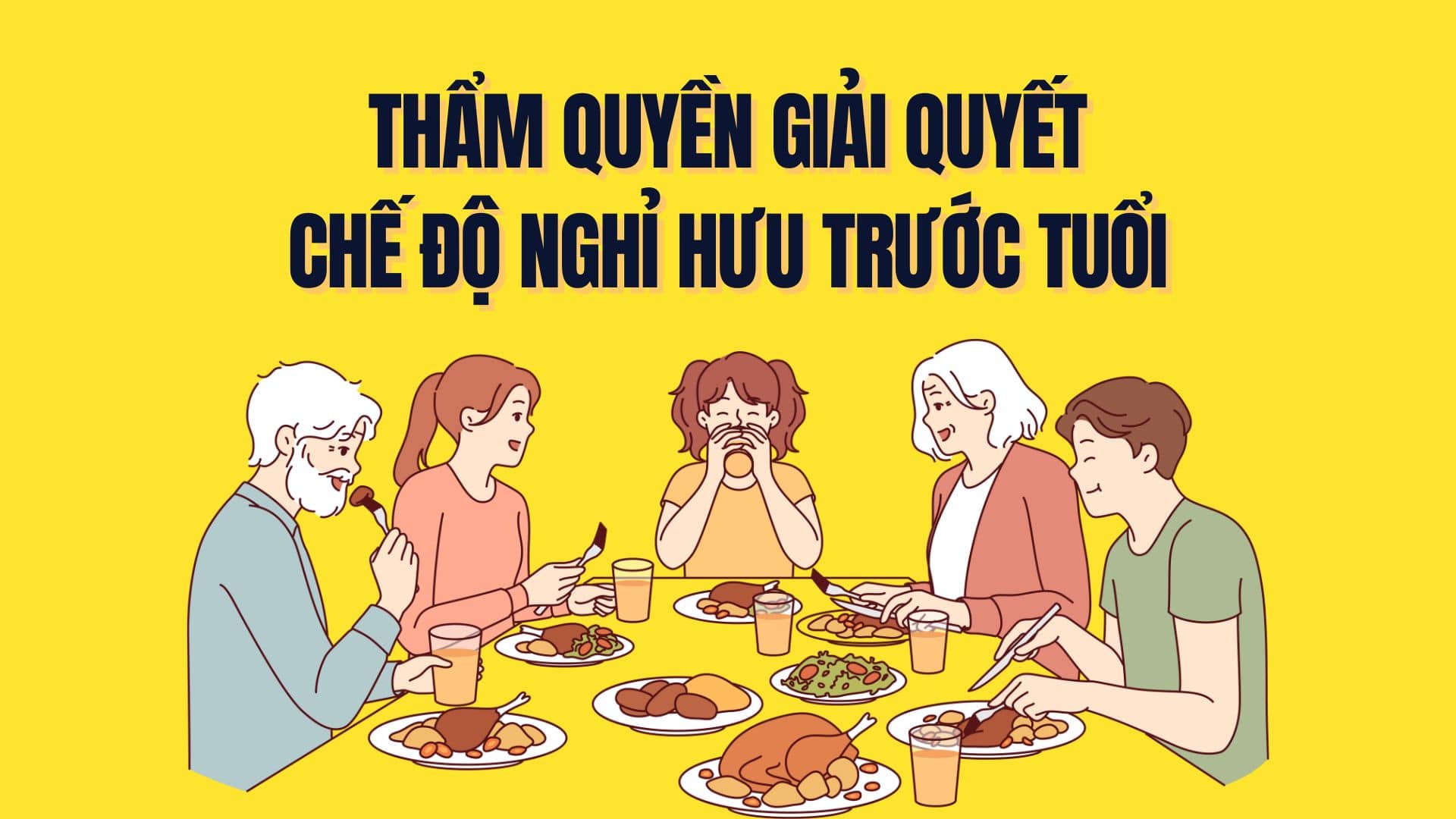 The authority to resolve early retirement regimes. Graphics: Tra My