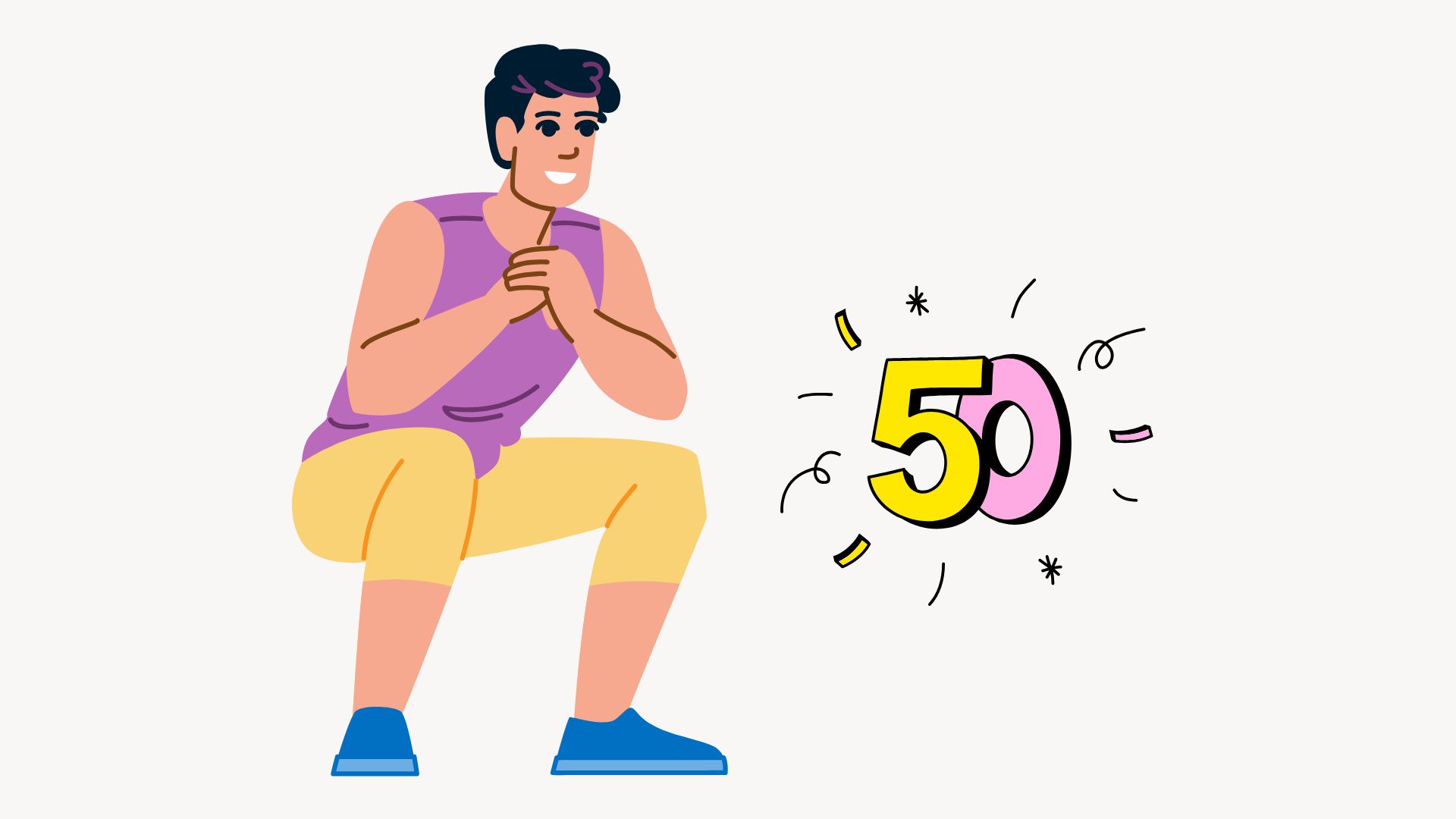 Gentle exercise before bed is a habit that helps increase strength for people over 50 years old. Graphics: Thanh Thanh