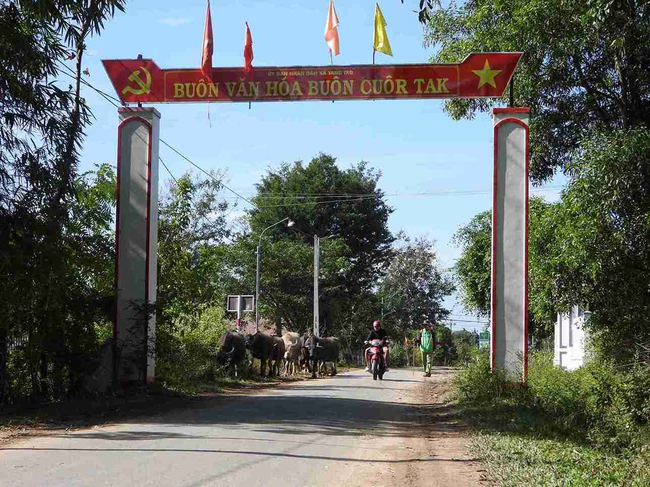 Dien mao cac thon, buon tren dia ban ngay cang khoi sac nho chinh quyen dia phuong dong bo trien khai cac nguon luc chinh sach. Anh: Bao Lam