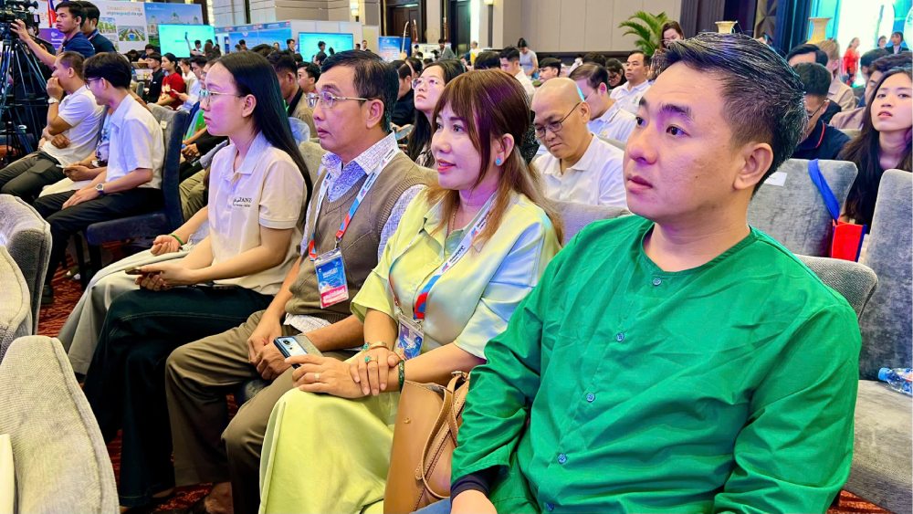 안장성 기업은 캄보디아 시장을 점진적으로 확장하기 위해 대규모 도매 유통 파트너를 찾고 있습니다. 사진: Thien Thanh