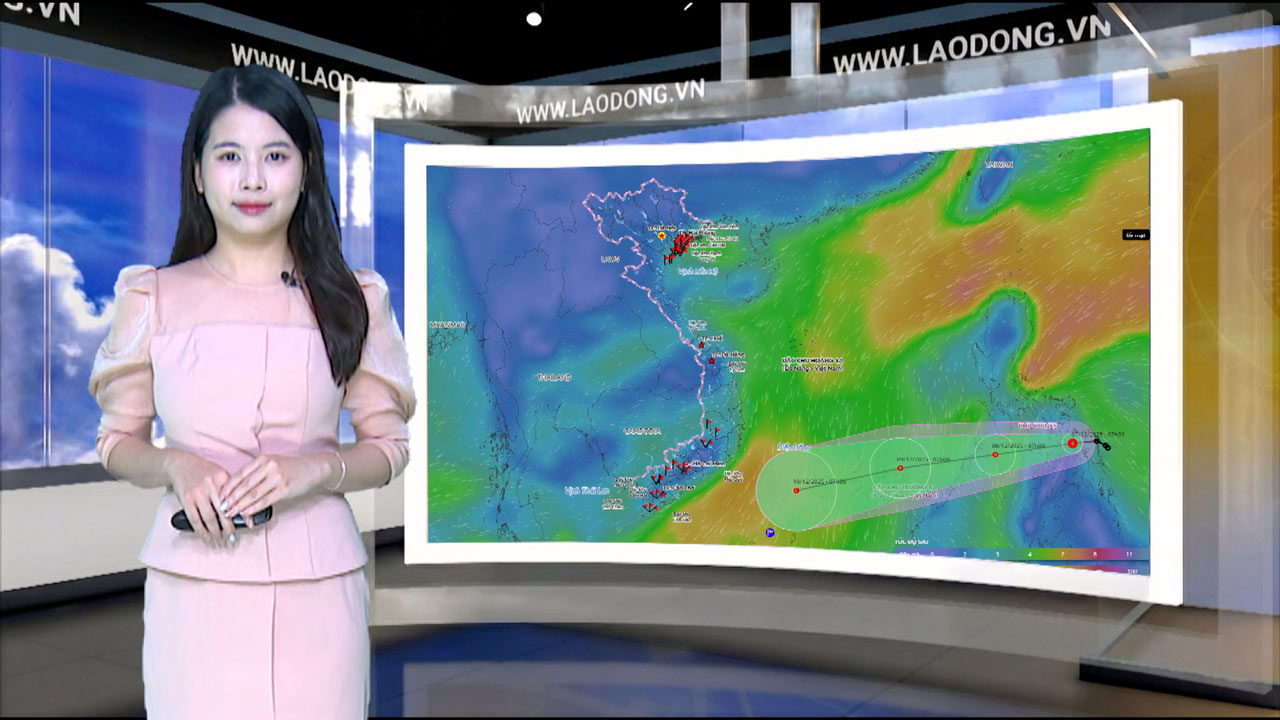 今夜と明日12月8日の天気予報