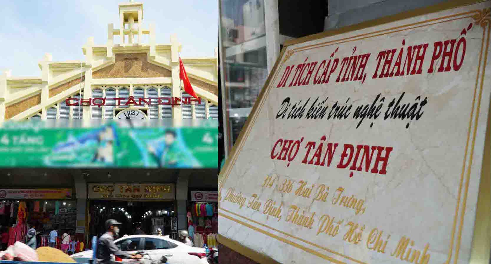 The nearly 100-year-old market located in the middle of Ho Chi Minh City attracts visitors.