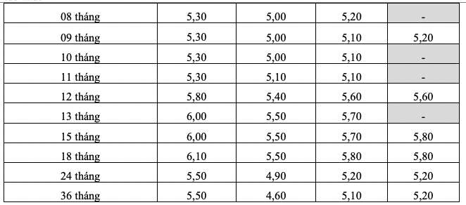 Bieu lai suat tiet kiem online HDBank. Anh: HDBank