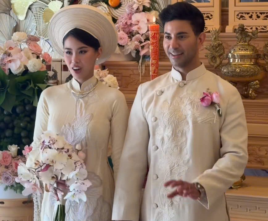 Tien Nguyen hanh phuc ben ong xa Dubai. Anh: Alec.