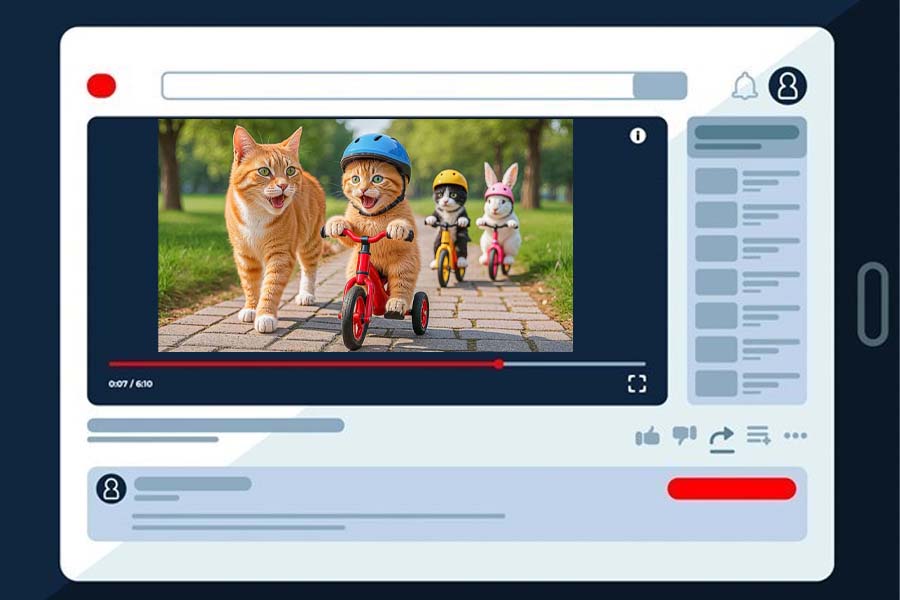 YouTube Kids is abused because of many low-quality AI videos, causing children to be exposed to inappropriate content. Graphics: Cat Tien