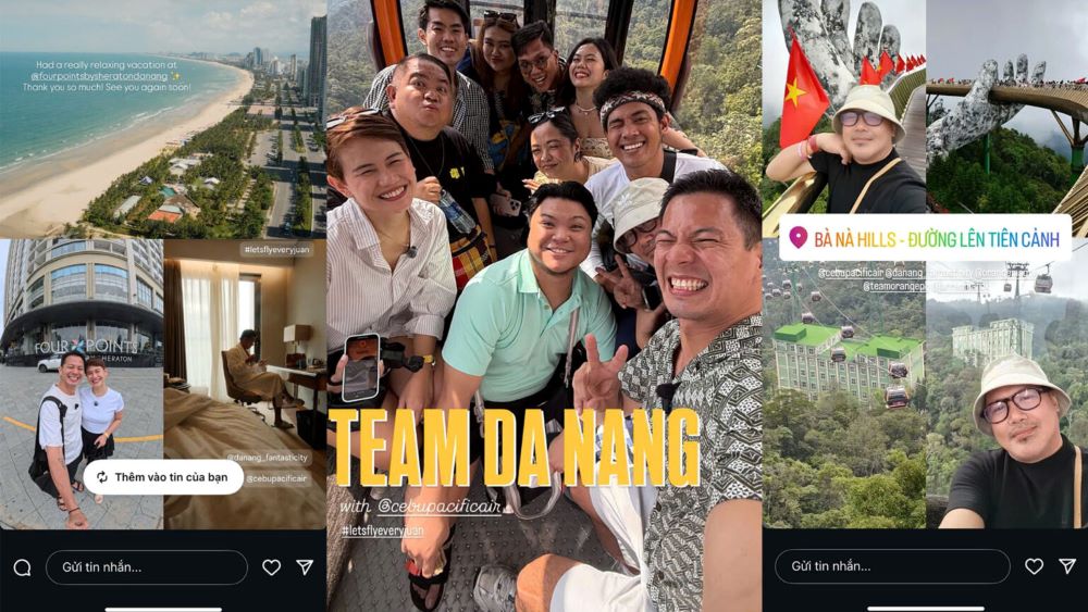 Thiet lap mo hinh tich diem “Become Danang’s KOL/KOC”, cho phep cac nha sang tao noi dung co luot theo doi nhat dinh dang ky tham gia, tich diem tu tuong tac bai dang va doi uu dai. Anh: So VHTTDL