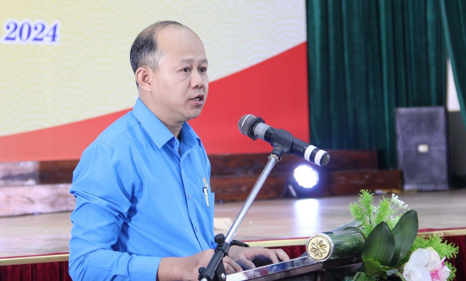 Sr. Le Van Dai - Vicepresidente Permanente de la Federacion Laboral de la ciudad de Da Nang. Foto: Tuong Minh