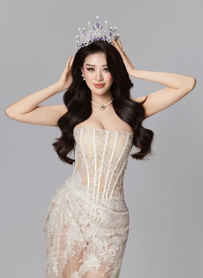 Hoa hau Khanh Van. Anh: Nhan vat cung cap.