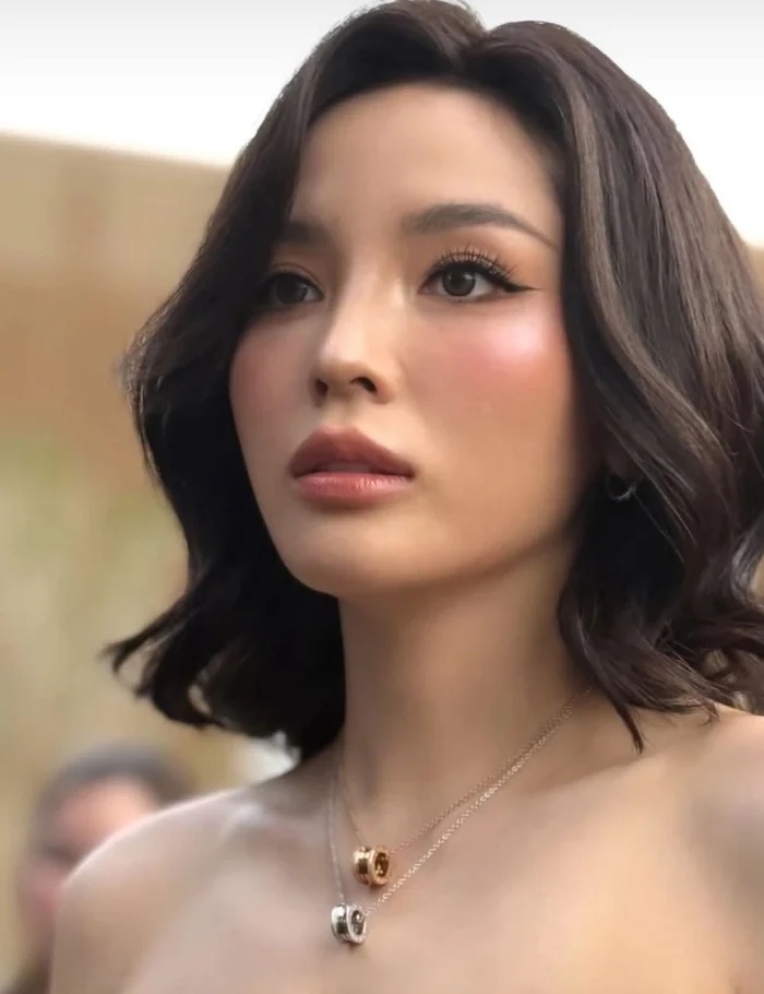 Hoa hau Ky Duyen. Anh: Cat tu video .