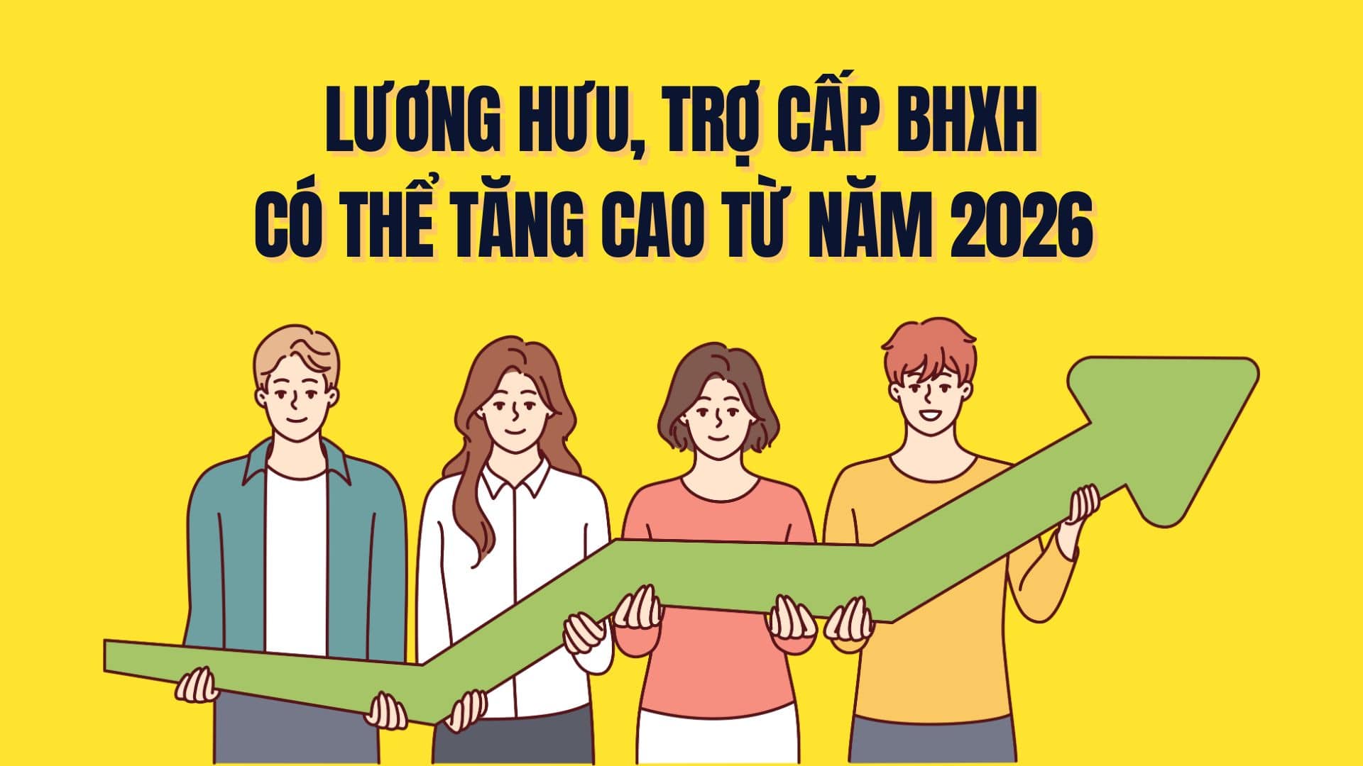 Pension and social insurance benefits for employees may increase from 2026. Graphics: Tra My