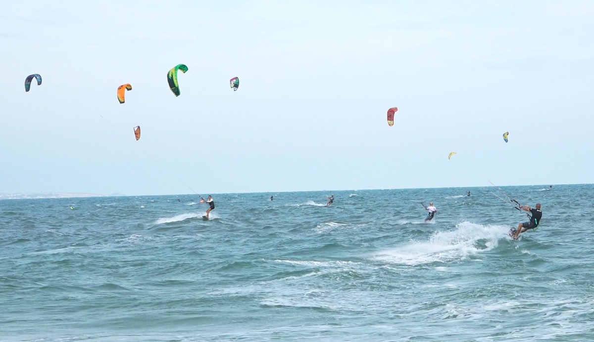 Lướt ván diều là môn thể thao mới tại SEA Games 33. Ảnh: Duy Tuấn