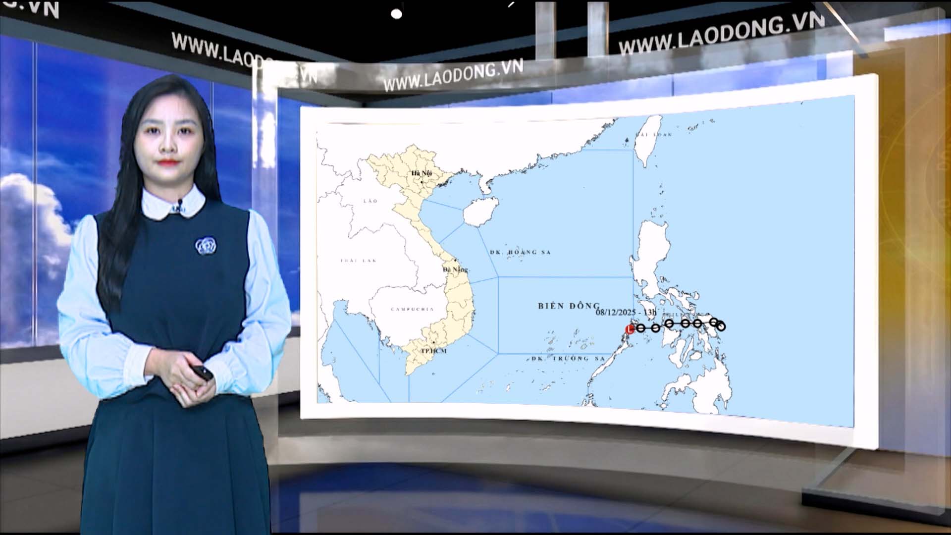 今夜と明日12月9日の天気予報
