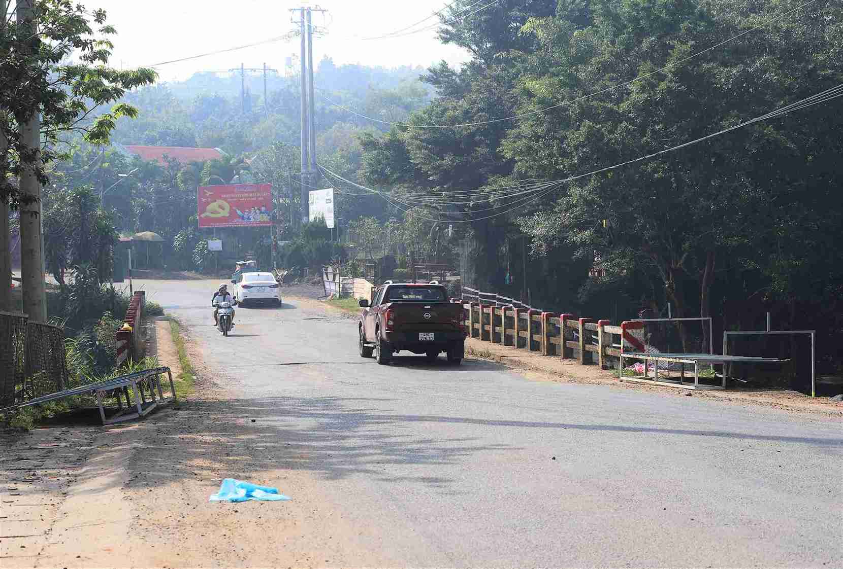 Viec sua chua, nang cap cau Dai Binh se duoc trien khai tu chieu 8.12.2025 den 20.1.2026. Anh: Phuc Khanh