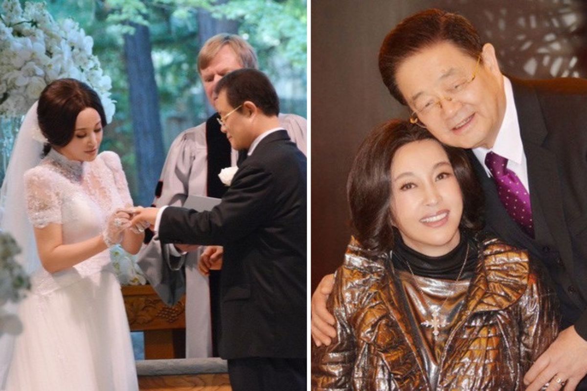 Luu Hieu Khanh dang song hanh phuc voi doanh nhan Vuong Hieu Ngoc. Anh: Xinhua