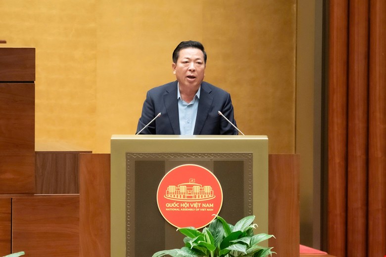 Bộ trưởng Bộ Xây dựng Trần Hồng Minh. Ảnh: Quochoi.vn