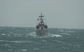 Ship 09, Brigade 171 arrives at Batam Island, Indonesia, preparing to participate in the second ASEAN - US maritime drill.