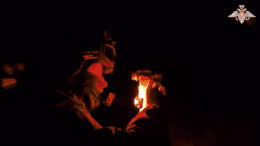 ロシアの防空砲が任務を遂行。写真:ロシア国防省