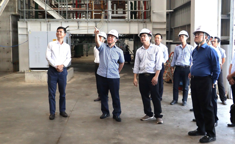 An Giang province sets the goal of inviting investors to implement a biomass power plant project accompanied by the implementation of a 1 million hectare rice project. Photo: Ngoc Mai