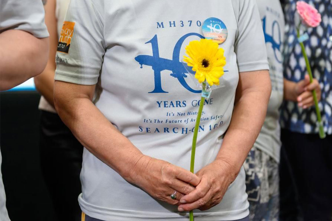 The 10th Anniversary of the Disappearance of MH370 in Subang Jaya, Selangor State, Malaysia, on March 3, 2024. Photo: Xinhua