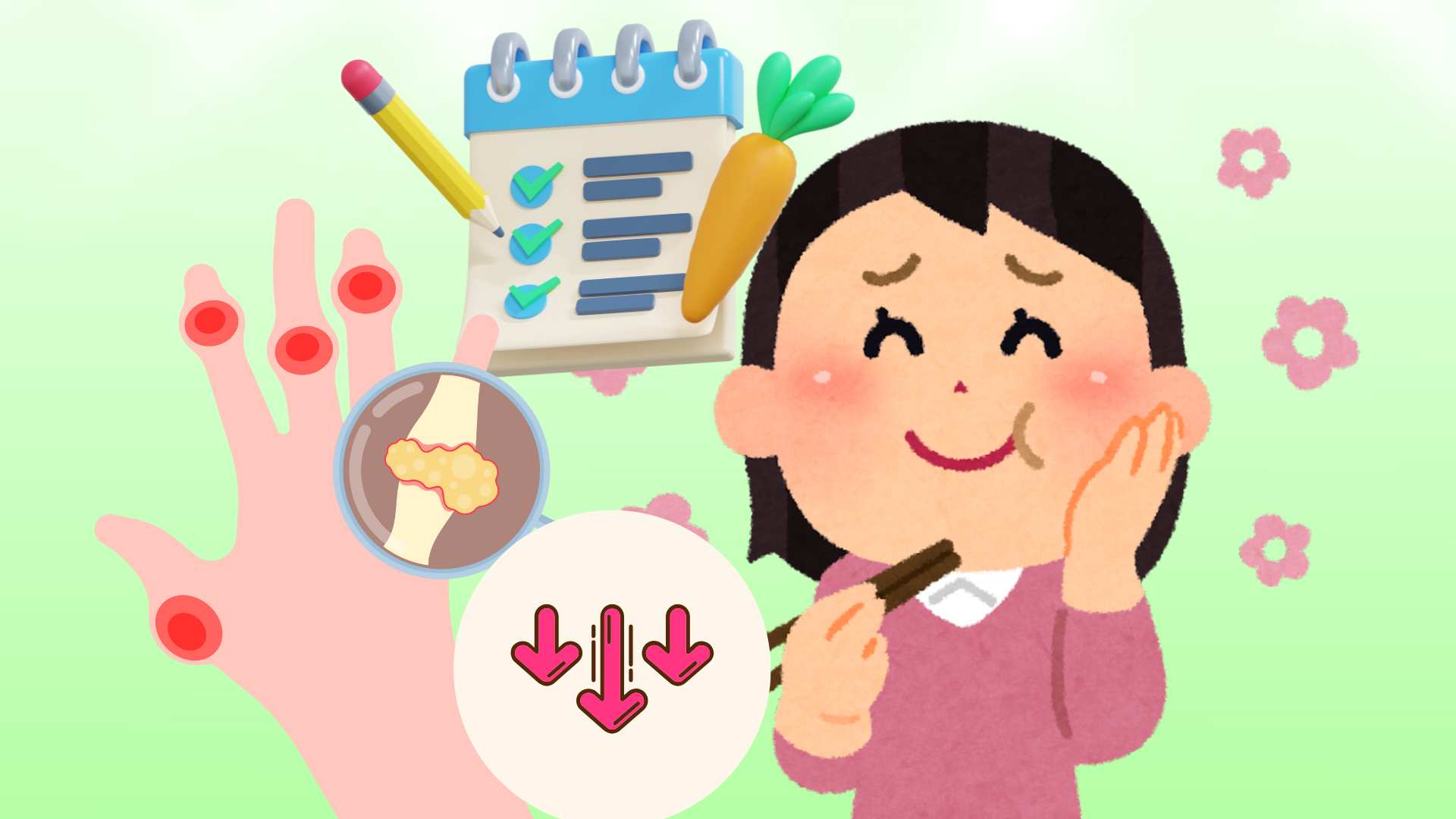 Suggested menu for 5 meals a day to help you reduce uric acid