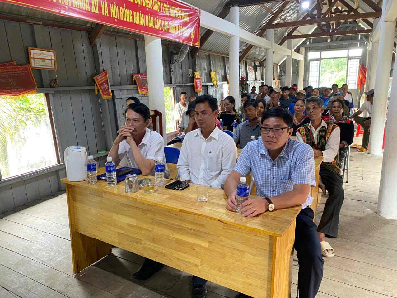 Truoc khi trien khai chinh quyen dia phuong 2 cap, xa Quang Phu (cu) rat quan tam den viec dao tao nghe cho nguoi dan dia ban. Anh: Bao Lam