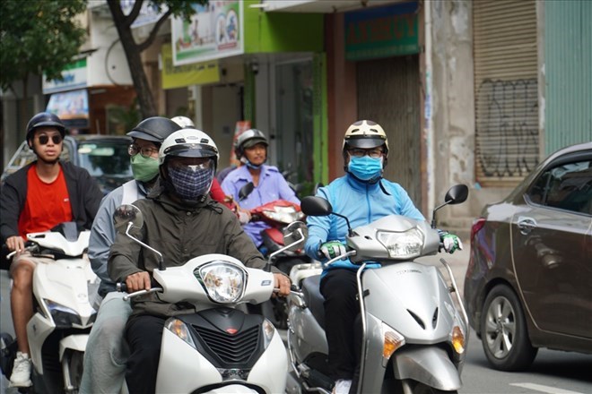 The weather in the South is cold. Photo: Ha May