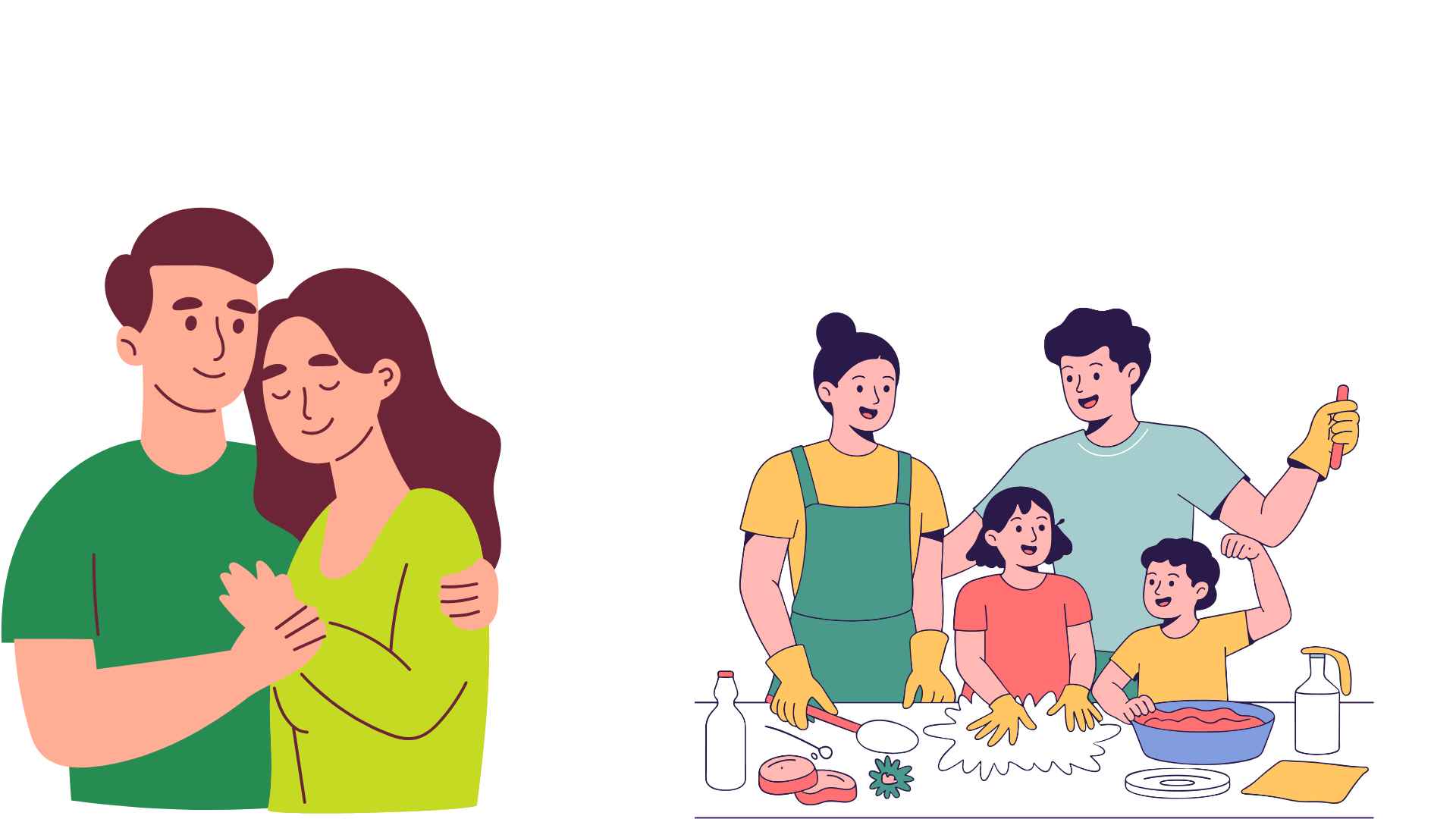 The secret to keeping the fire of marriage from the smallest things. Graphic photo: Hoang Loc