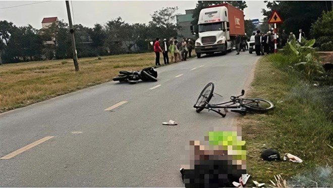 Ma men vượt ẩu, tông tử vong cụ ông đi xe đạp ở Hải Phòng