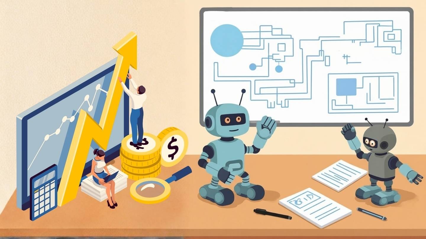 Cuoc dua robot AI nong len voi khoan dau tu nham vao Skild AI. Do hoa: Hao Thien